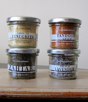 Can't wait to use these new spices and herbs from Williams Sonoma