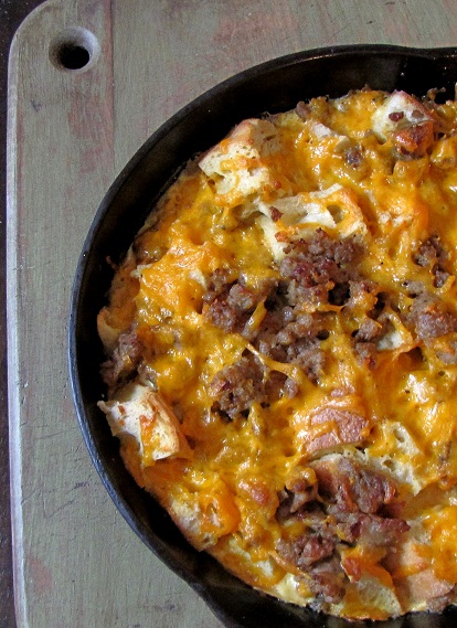 New Year, New Look Coming Plus Sausage and Cheddar Strata