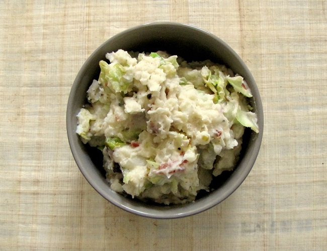 Irish Cuisine For St. Patrick’s Day: Colcannon Potatoes with Bacon and Corned Beef with Cabbage and Carrots