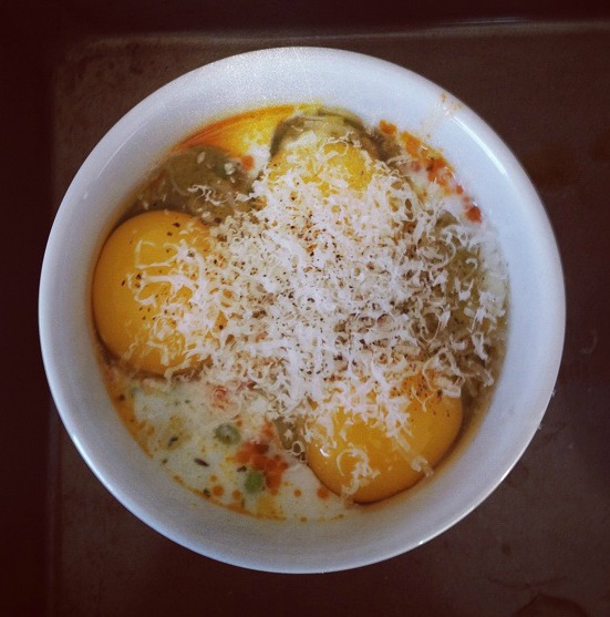 Recipe Throwback: Baked Eggs and Red Lentil Dip/Stew/Soup