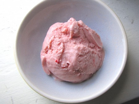 Honey Raspberry Ice Cream