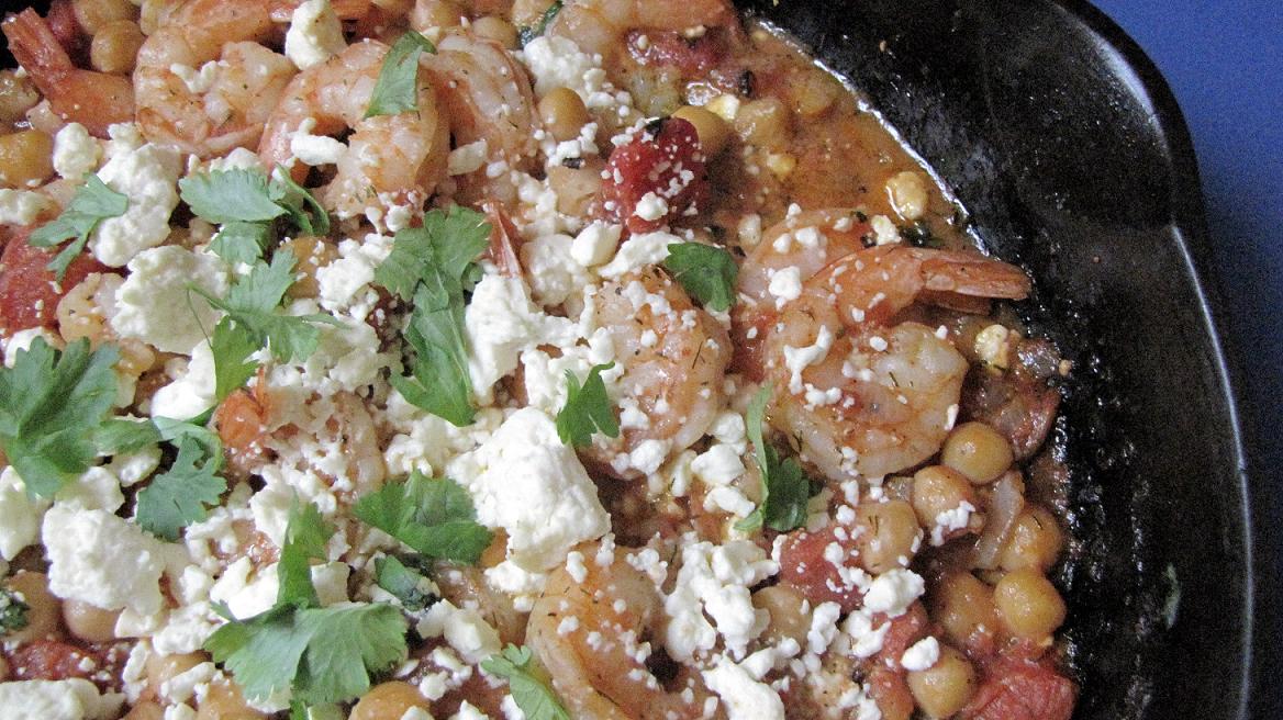 Social Stigma and Baked Shrimp in Tomato-Feta Sauce - The Dabble