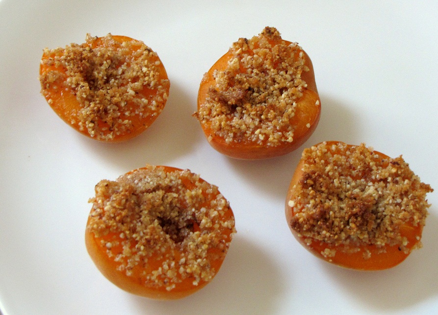 4th of Julys Past and Baked Apricots with Almond Topping - The Dabble